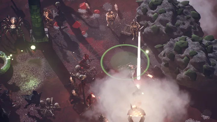 In game: fighting in the Broken Fortress